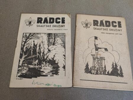 Radce skautské družiny 1969, 2ks