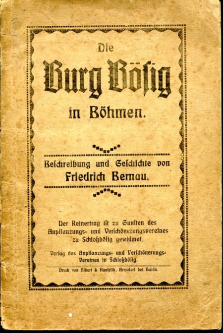 Die Burg Bösig in Böhmen