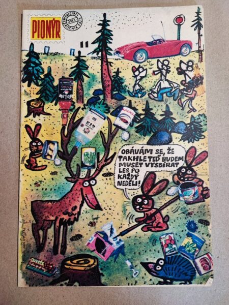 Časopis Pionýr, červenec 1974, ročník XXI