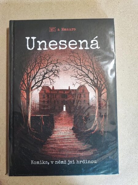Gamebook Unesená – MC & Manuro, Komiks v němž jsi hrdinou, 2018