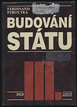 Budování státu. III, 1920